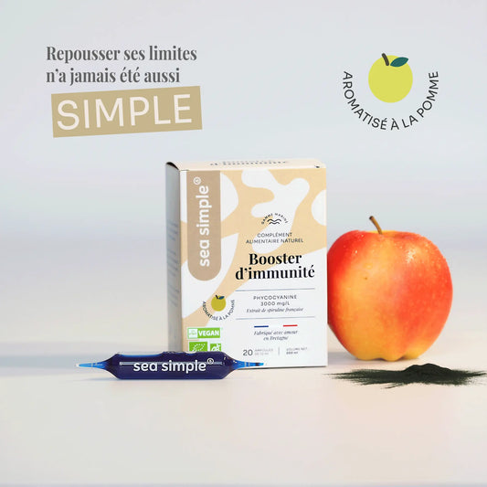 BOOSTER - AMPOULE PHYCOCYANINE 3000 mg POMME - Sea simple