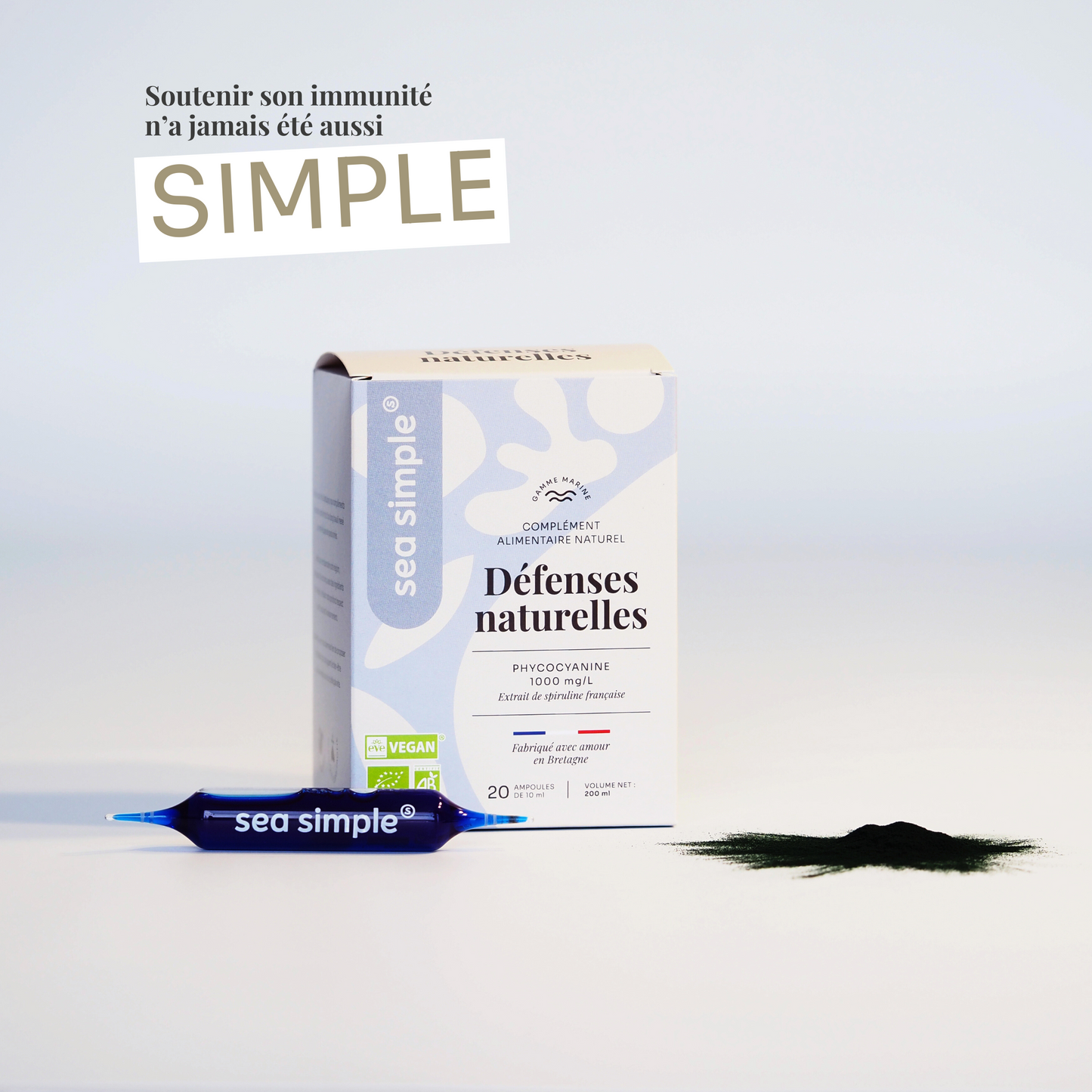 DÉFENSES NATURELLES - PHYCOCYANINE 1000 mg NATURE - Sea simple
