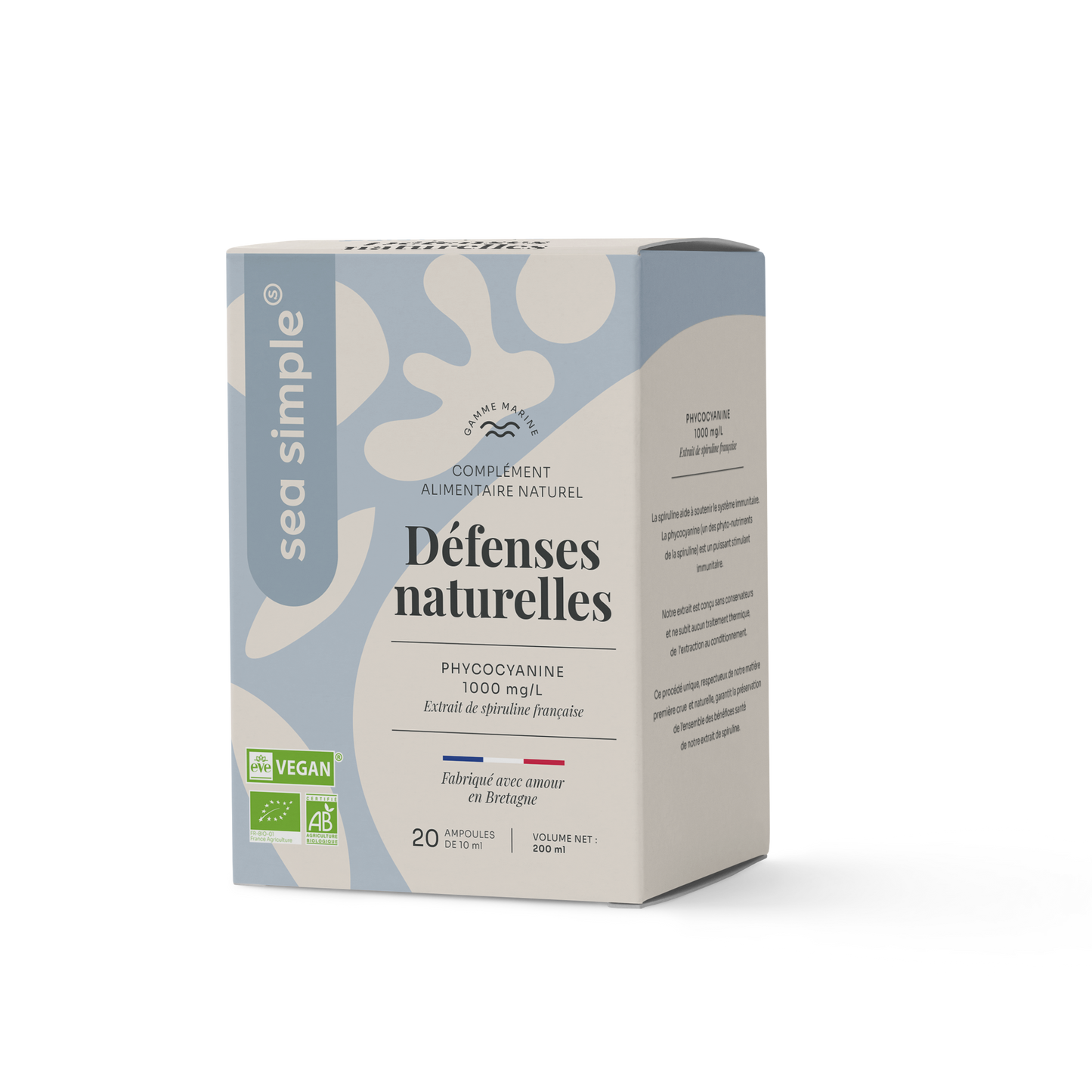 DÉFENSES NATURELLES - PHYCOCYANINE 1000 mg NATURE - Sea simple