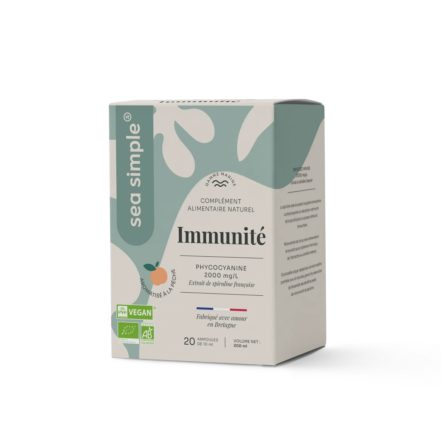 Immunité - Phycocyanine bio 2000 mg/l