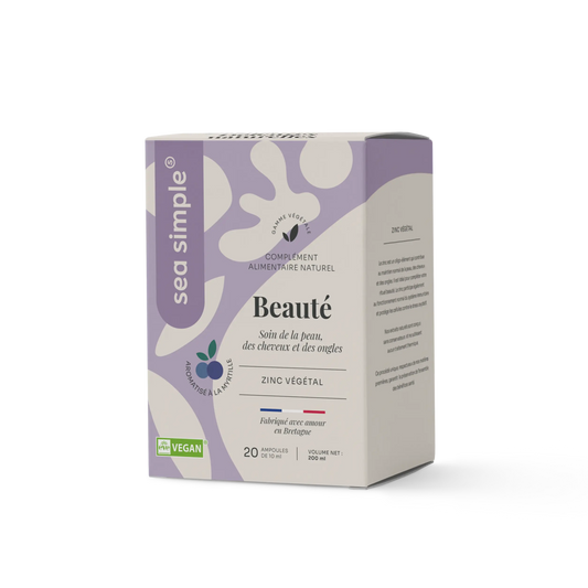 Beauté - Complément alimentaire zinc végétal