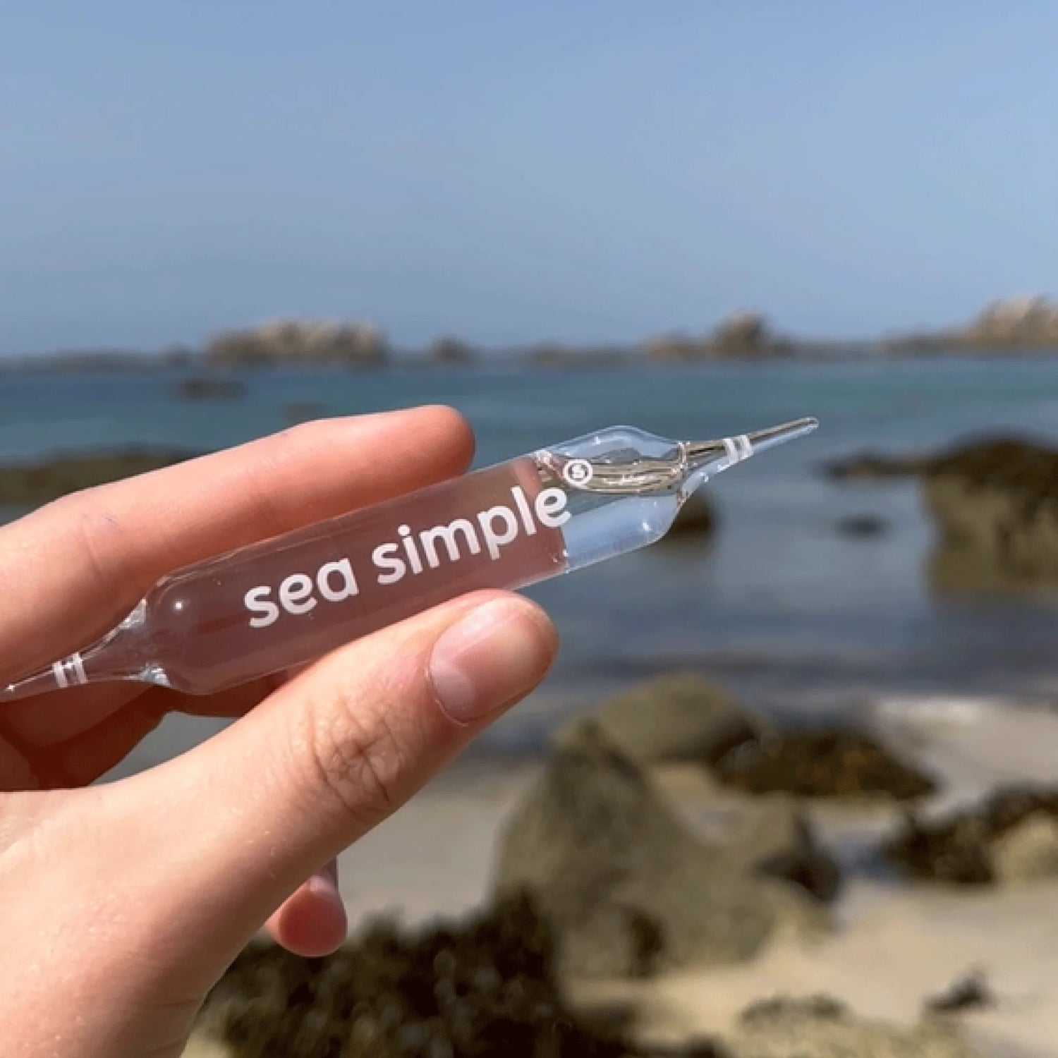 Ampoule plasma marin - Sea simple