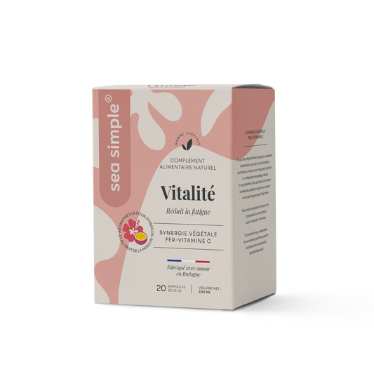 Complément alimentaire Vitalité - Fer végétal