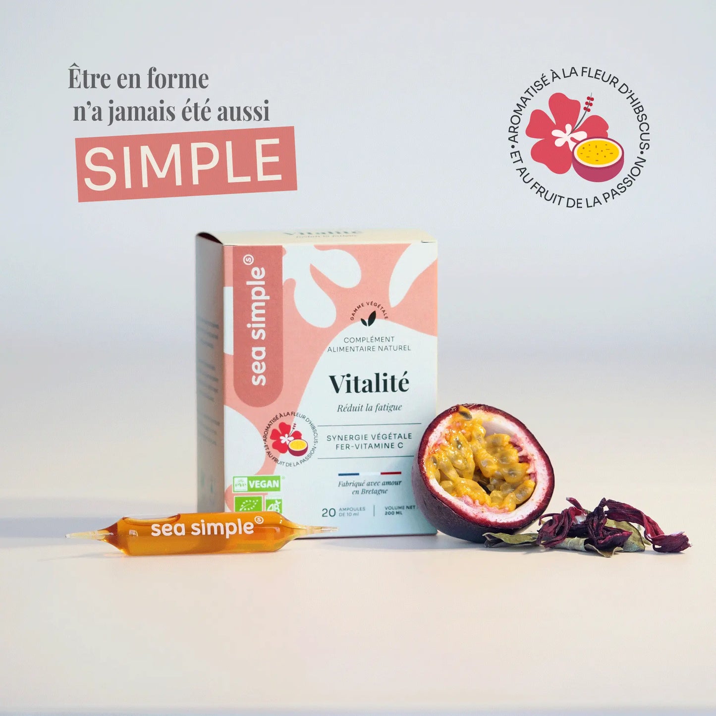 VITALITÉ- FER VÉGÉTAL ET VIT.C - Sea simple