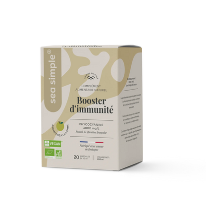 BOOSTER - PHYCOCYANINE 3000 mg POMME - Sea simple
